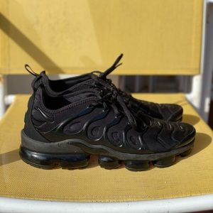 SOLD Nike Vapormax Plus Triple Black Size 10